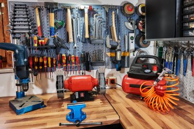Garage Tool Rack Installation in Winston Salem, NC